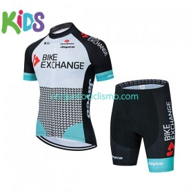 Conjunto Maillot + Culotte Corto Team BikeExchange 2021 N001 Niños